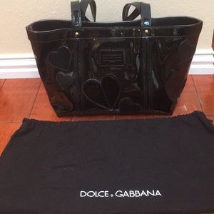 Patent Leather Dolce & Gabbana Tote Bag